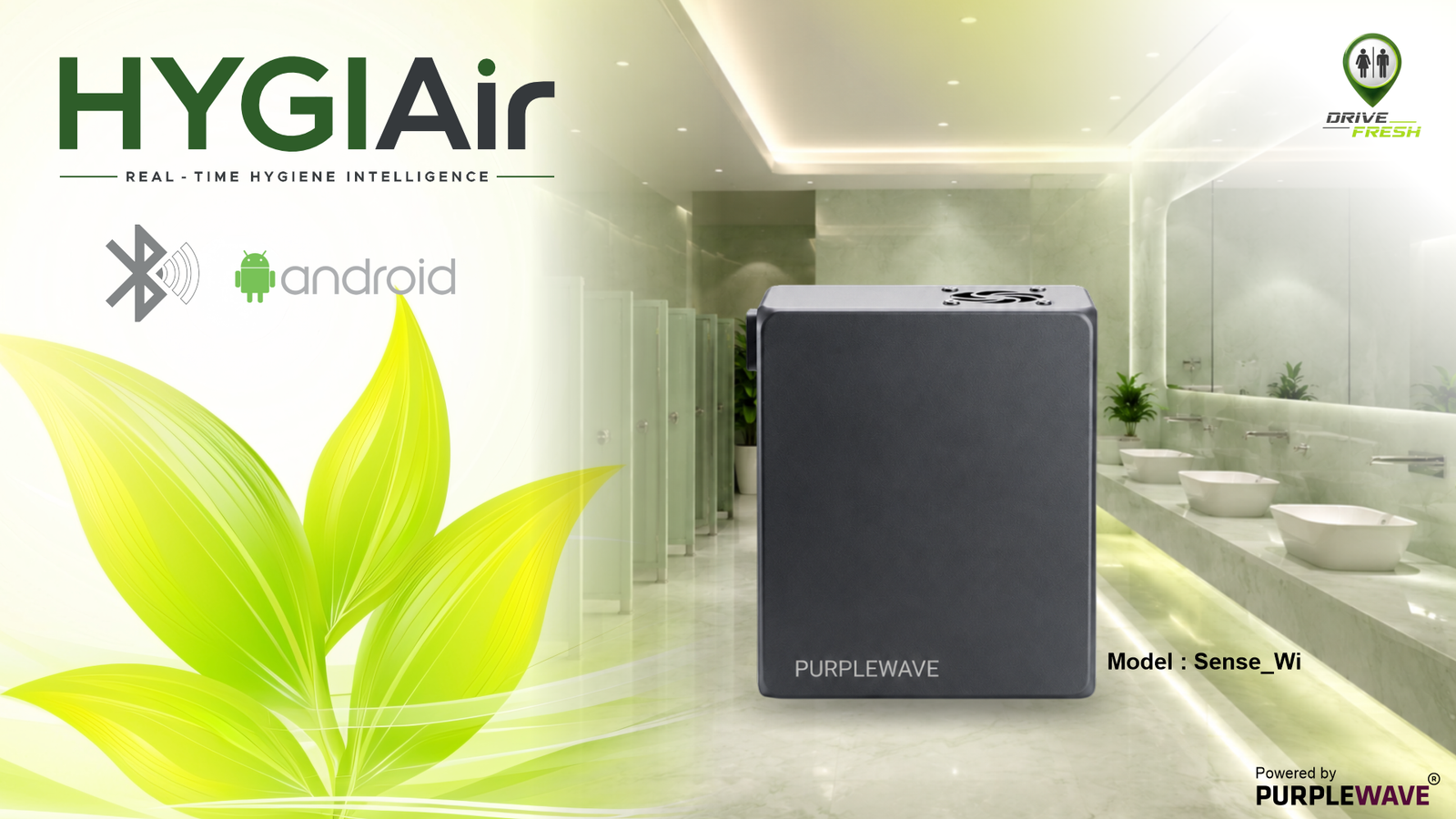 HYGI Air smart hygiene monitoring devices